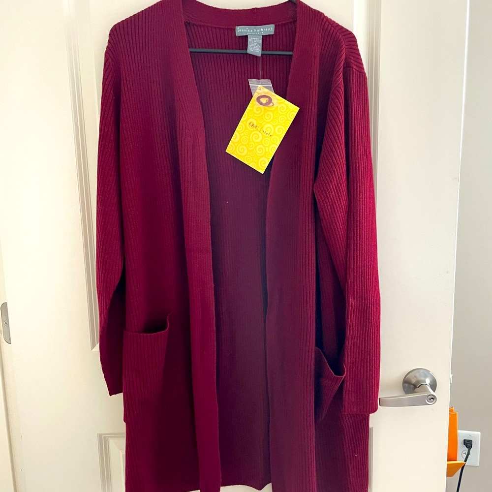 QVC cardigan with pockets ✨